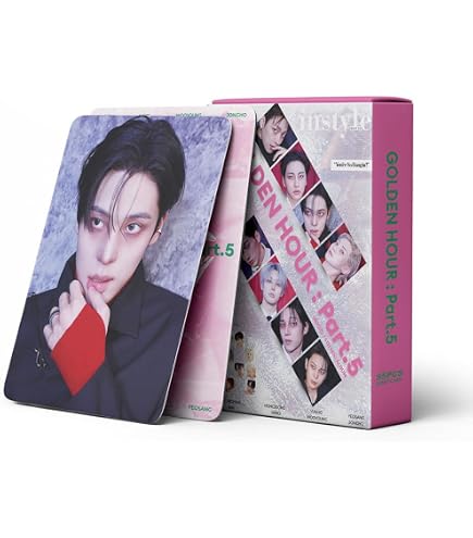 Amazon.com: (POCA Set : A+DIARY+Z) ATEEZ GOLDEN HOUR Part.5 14th